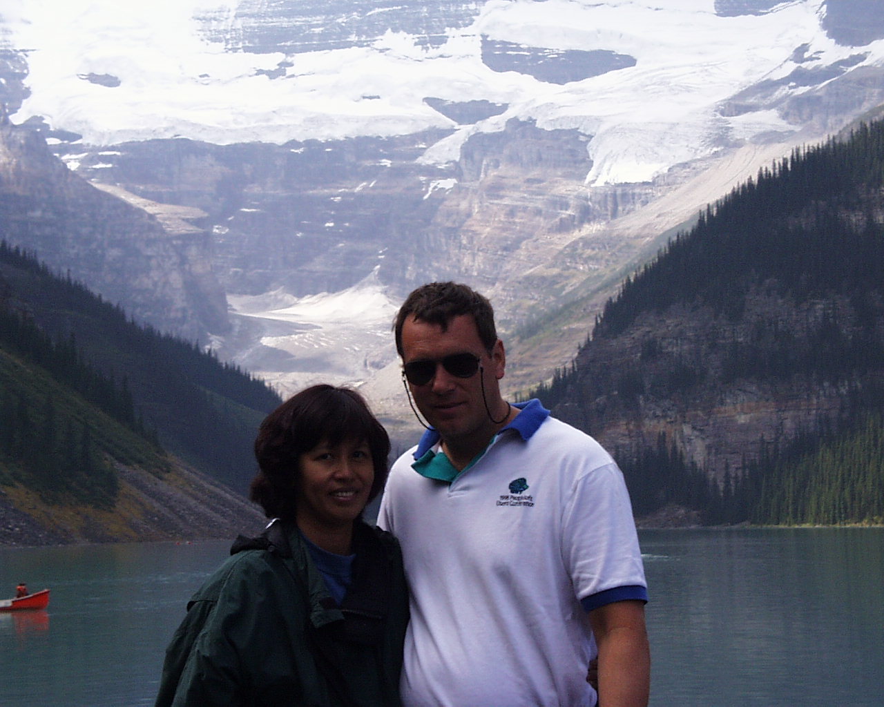 Larry & Nida @ Lake Louise